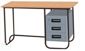 It is a steel office table of 4f long, 2f long