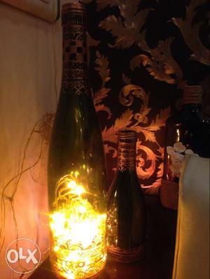 Lighted Decorative Bottle