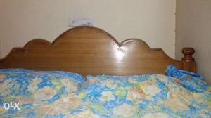 Master bed room cot along with cotton bed