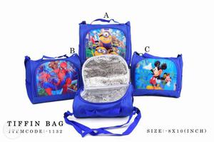 New Blue And White Disney Tiffin Bag
