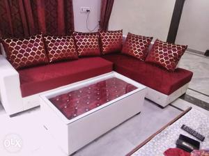 New brand sofa 3 +3 seater with center table 2