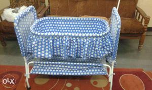 New condition baby cot, only 2 months used, With