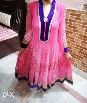 Newly Beautiful pink gown