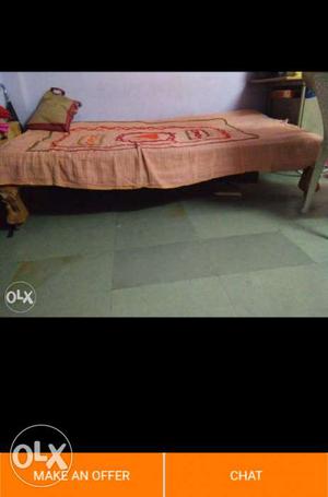 Non used bed single cot or used like diwan.best