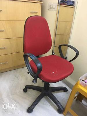 Office chair used by an IRS officer