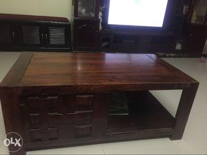 One year old centre table with solid wood