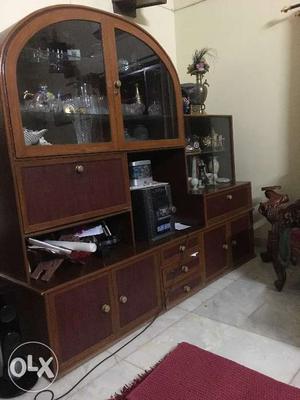 Only the wall unit for sale made of wood