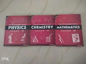 Physics, Chemistry, And Mathematics Educational Textbooks