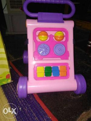 Pink And Purple Learning Walker