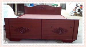 Queen size New wooden cot