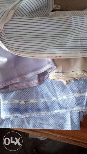 Raymonds cloths for shirts pieces with sitching