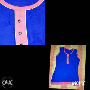 Simple designer short kurti.. and it is