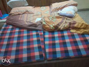 Sleepwell mattresses 1+1 - 6 months old