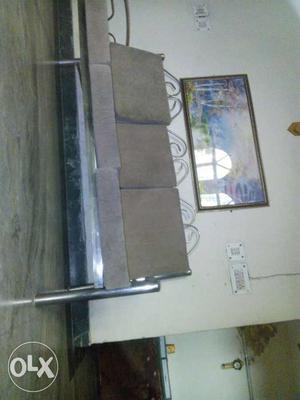 Steel sofa 5 seater