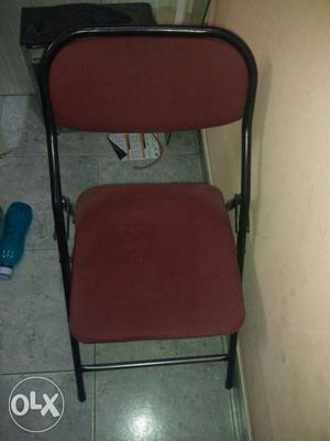 Total no. Of chairs -5, in colour red for sale price nego...