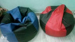 Two bean bags for total 700