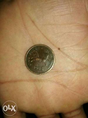 1 paisa indian coin