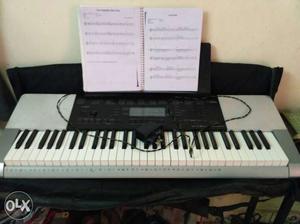 Black And Grey Electronic Keyboard