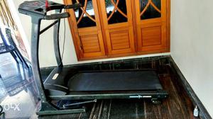 Black Automatic Treadmill