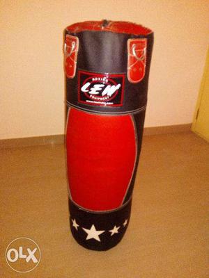 Brand new Leather Punching bag 42"inches with Lonsdale