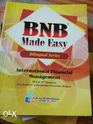 Mba Bnb Book