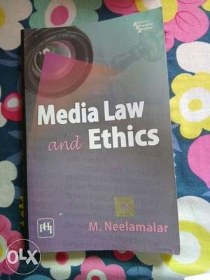 Media Law And Ethics By M. Neelamalar