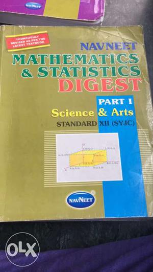 NavNeet Mathematics And Statistics Digest Book