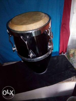 Tumba (African drum) two pieces with stand