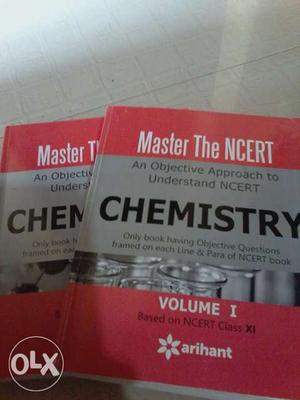 Two Master The NCERT Chemistry Volume 1 Books