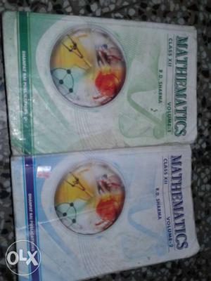 Two Mathematics Books in very good condition.