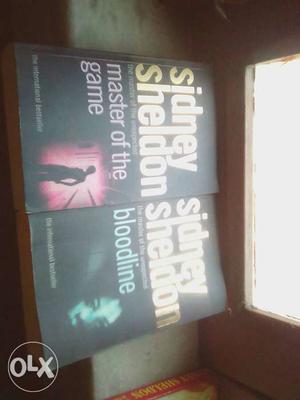 Two Sidney Sheldon Master Of The Game And Bloodline Books