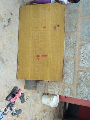 Yellow Wooden Board