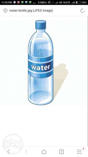 24 water pack (half liter) 30+ packets
