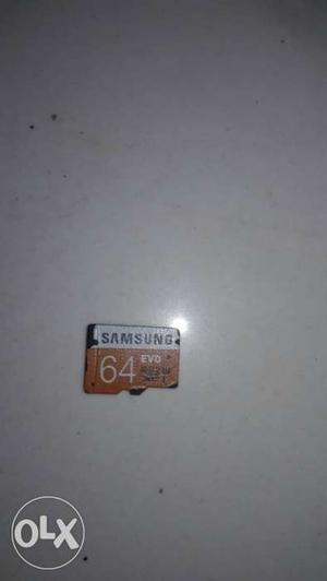 64GB Samsung MicroSDHC