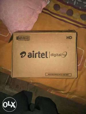 Airtel Hd Set Top Box With Chatri With Unlimited