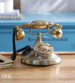 Antique victorian telephone working