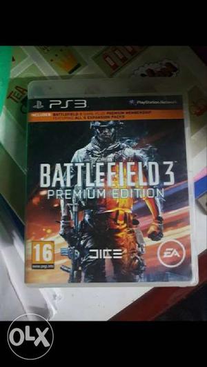 Battlefield 3 "premium edition" hardly used once