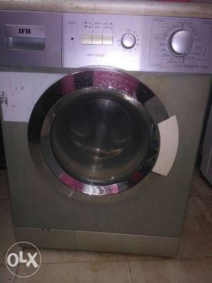 Black And Gray IFB Front Load Washing Machine