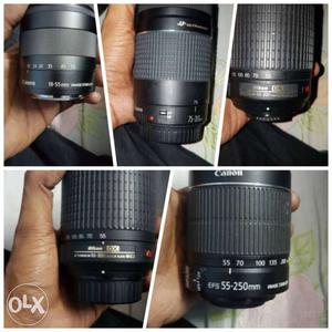 Black Canon EFS  Mm Lens Collage