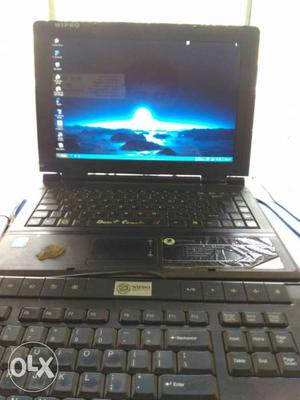 Black Computer Laptop And Keyboard