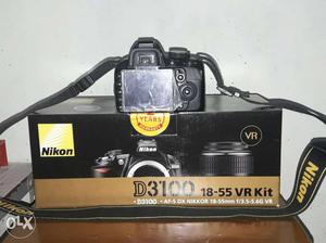 Black Nikon D Kit With Box
