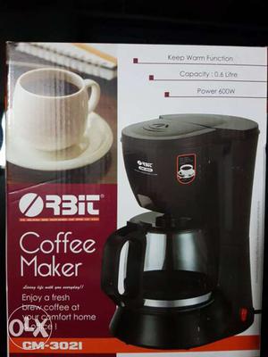 Black Orbit Coffee Maker