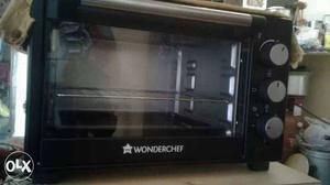 Black Wonderchef Toaster Oven