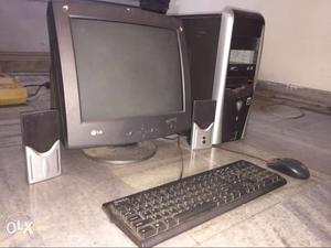 Clean computer. Giving away with monitor,