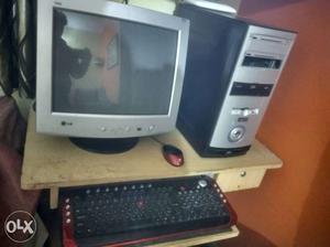 Computer Monitor, Keyboard, Mouse,cpu,four33five0