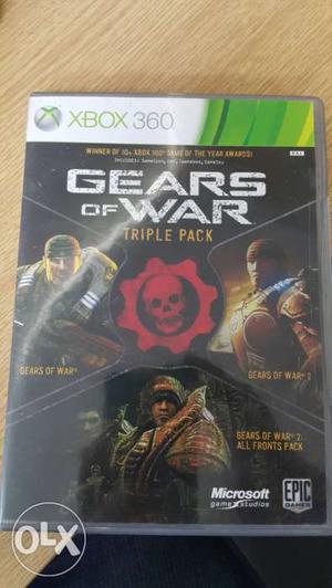 Gears Of War Triple Pack XBOX 360 Game Case