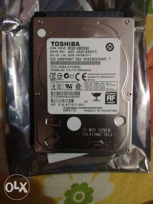 Gray Toshiba Hard Disc Drive