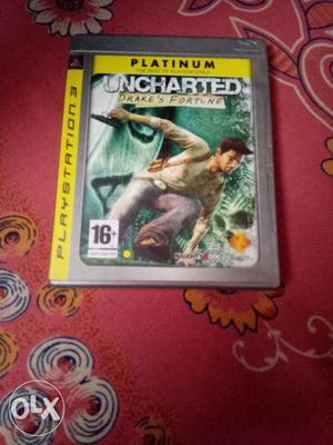 PS3 Platinum Uncharted Game Case