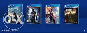Ps4 games..great discounted price..all games