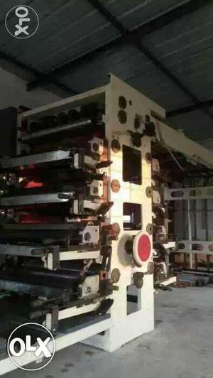 Rulling machine for note book manufacturing